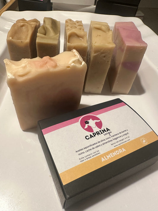 Jabón Leche de Cabra Almendra